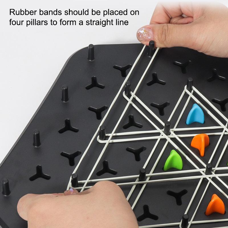 Triangle Brain booster game- 2-4 player game (UK IMPORTED) - Boost Cognitive Skills & Fun for Kids and adults