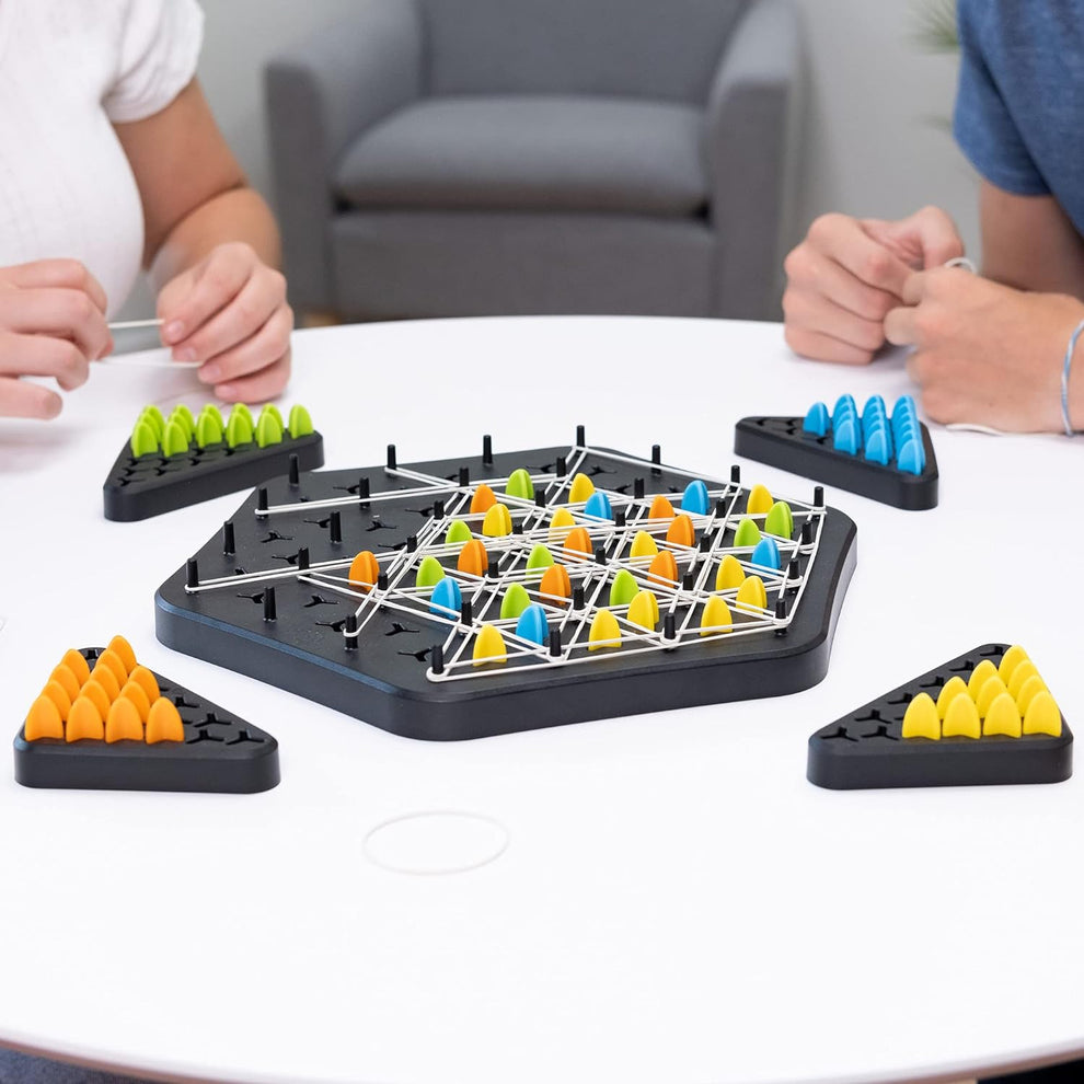 Triangle Brain booster game- 2-4 player game (UK IMPORTED) - Boost Cognitive Skills & Fun for Kids and adults