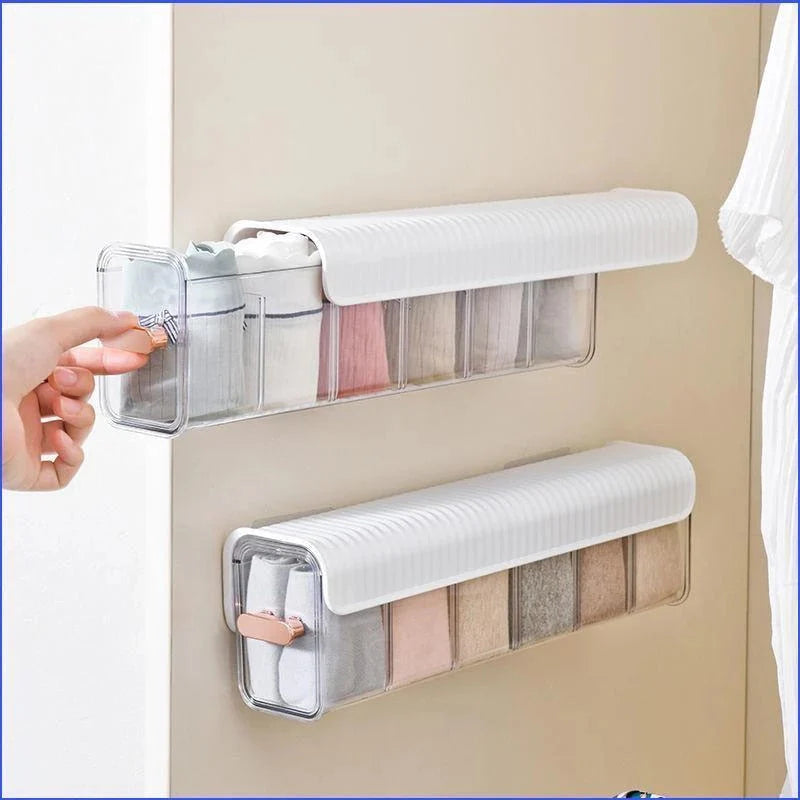 6 Cell Wall Mounted Storage Organizer- Multiuse