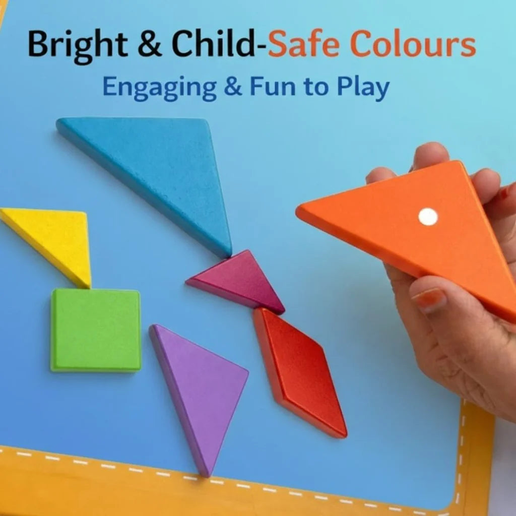 Tangram Brain Booster Puzzle for Kids -[Smart Parents Choice]