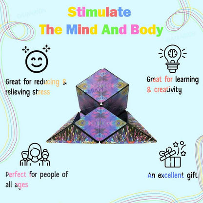 Twistora Shashibo ® - The Award-Winning Shape Shifting Cube