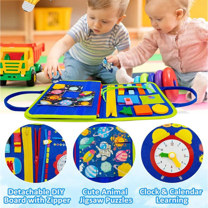 Kids Montessori Learning Activity Board