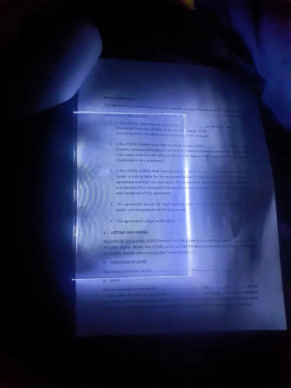 PageBeam™ Flat Page Reading Light