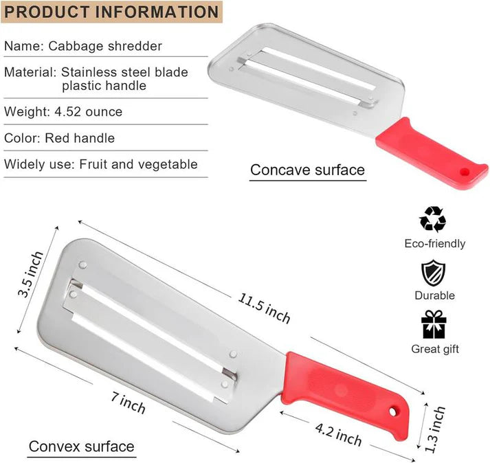 Stainless Steel Shredder Knife - Save your cooking time and energy!