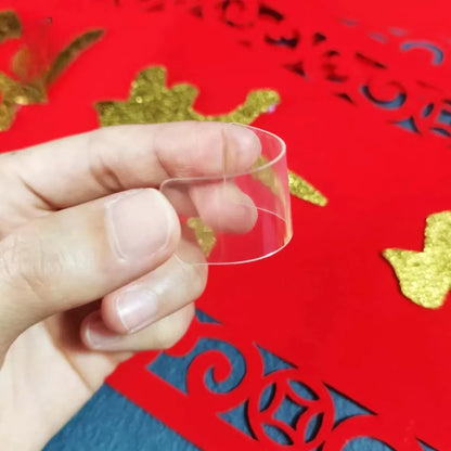 Reusable Waterproof Double Sided Adhesive Stickers (Set of 4) (60 Pcs In each Set)