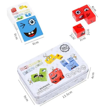 Fun Face Expression matching cube game for kids and adults- Best Seller