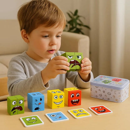 Fun Face Expression matching cube game for kids and adults- Best Seller