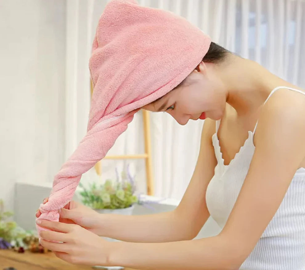 Microfiber Hair Wrap Towel