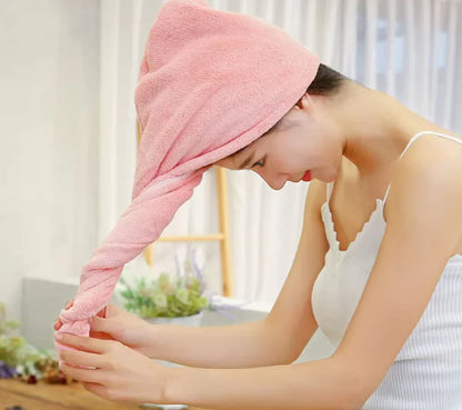 Microfiber Hair Wrap Towel