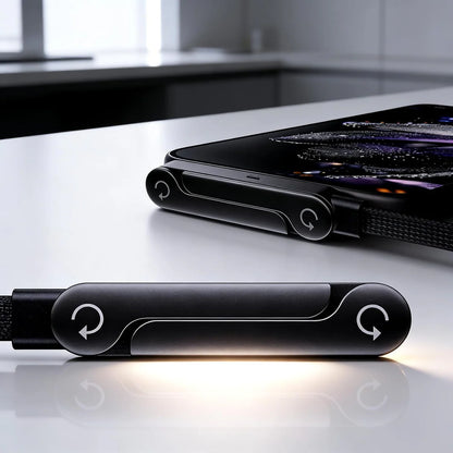 2-in-1 Sideways Phone Charger with Stand