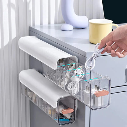 6-Compartment Wall Mount Storage Organizer- Multiuse