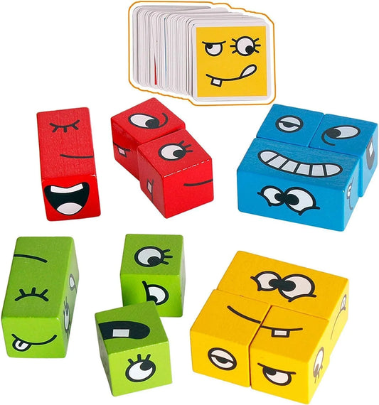 Fun Face Expression matching cube game for kids and adults- Best Seller