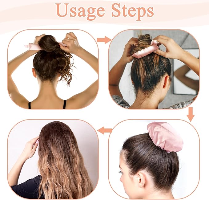 CurlyNest™ -Satin Hair Curler (Say No Heat & No to Hair Damage)