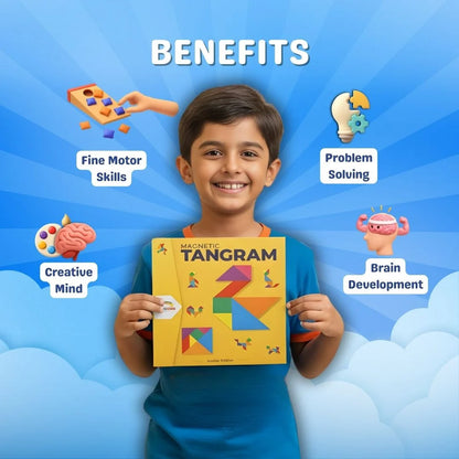 Tangram Brain Booster Puzzle for Kids -[Smart Parents Choice]