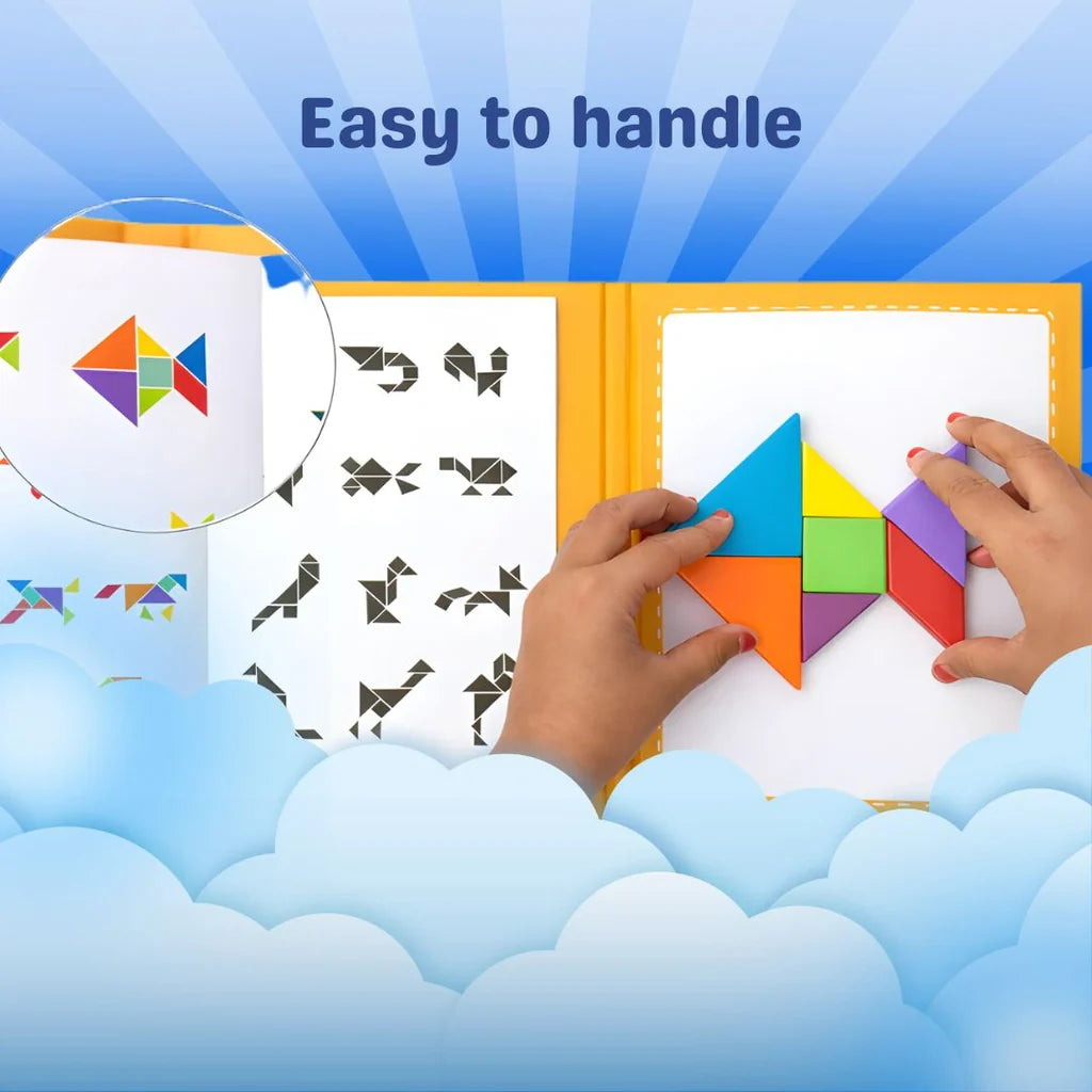 Tangram Brain Booster Puzzle for Kids -[Smart Parents Choice]