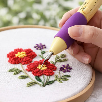 DIY 3-Size Punch Needle Craft Set