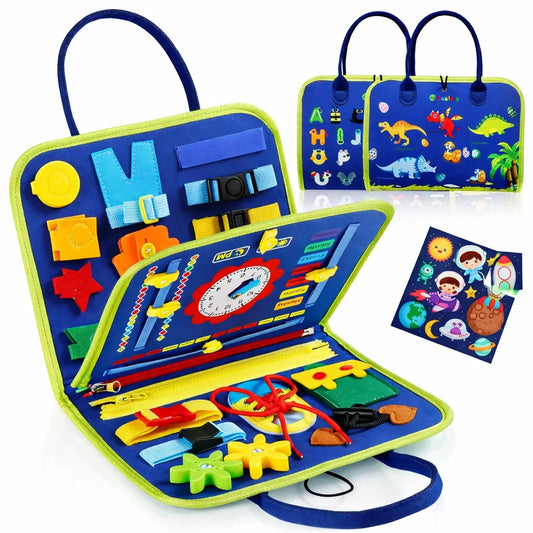 Kids Montessori Learning Activity Board