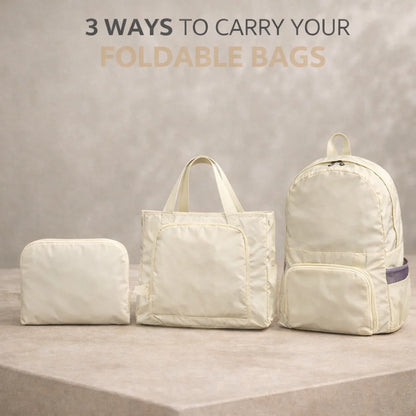 3-in-1 Foldable Travel Bag