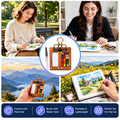 ColorBox™ Portable Watercolor Set