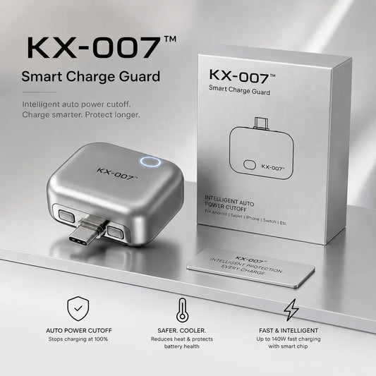 KX-007™ Smart 140 W Charge Guard (Auto power cut off & Faster charging)