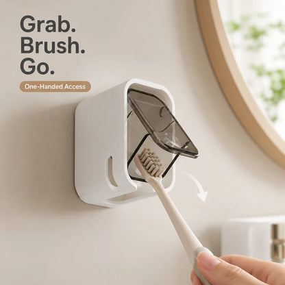 BrushNest™ | Hygienic Toothbrush Mount (Pack of 4)