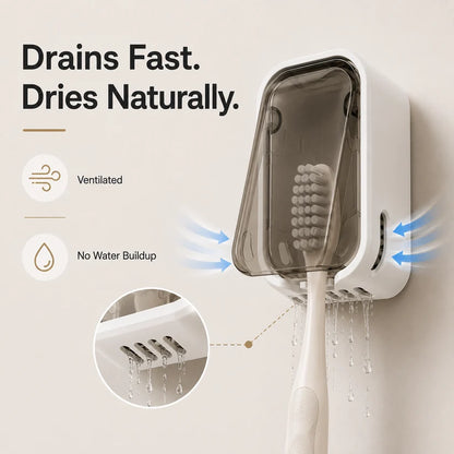 BrushNest™ | Hygienic Toothbrush Mount (Pack of 4)