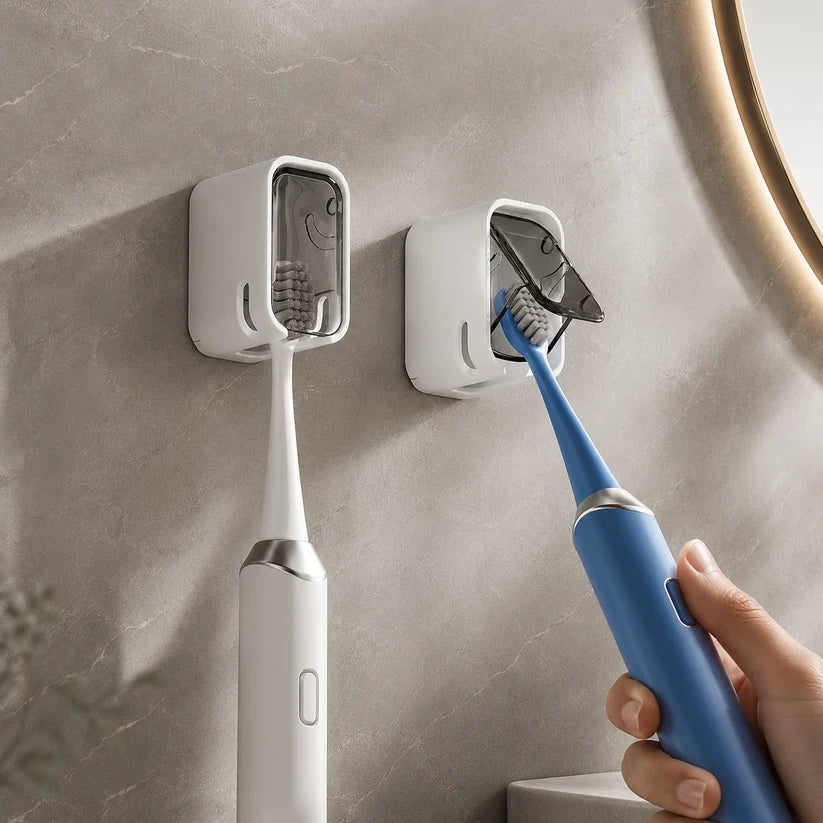 BrushNest™ | Hygienic Toothbrush Mount (Pack of 4)