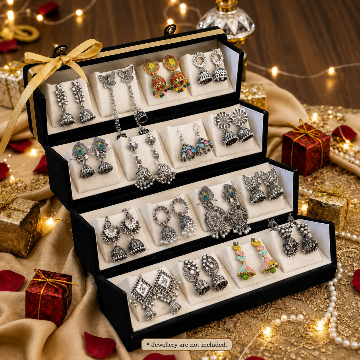 Veloura™ 16-Slot Jewellery Organizer