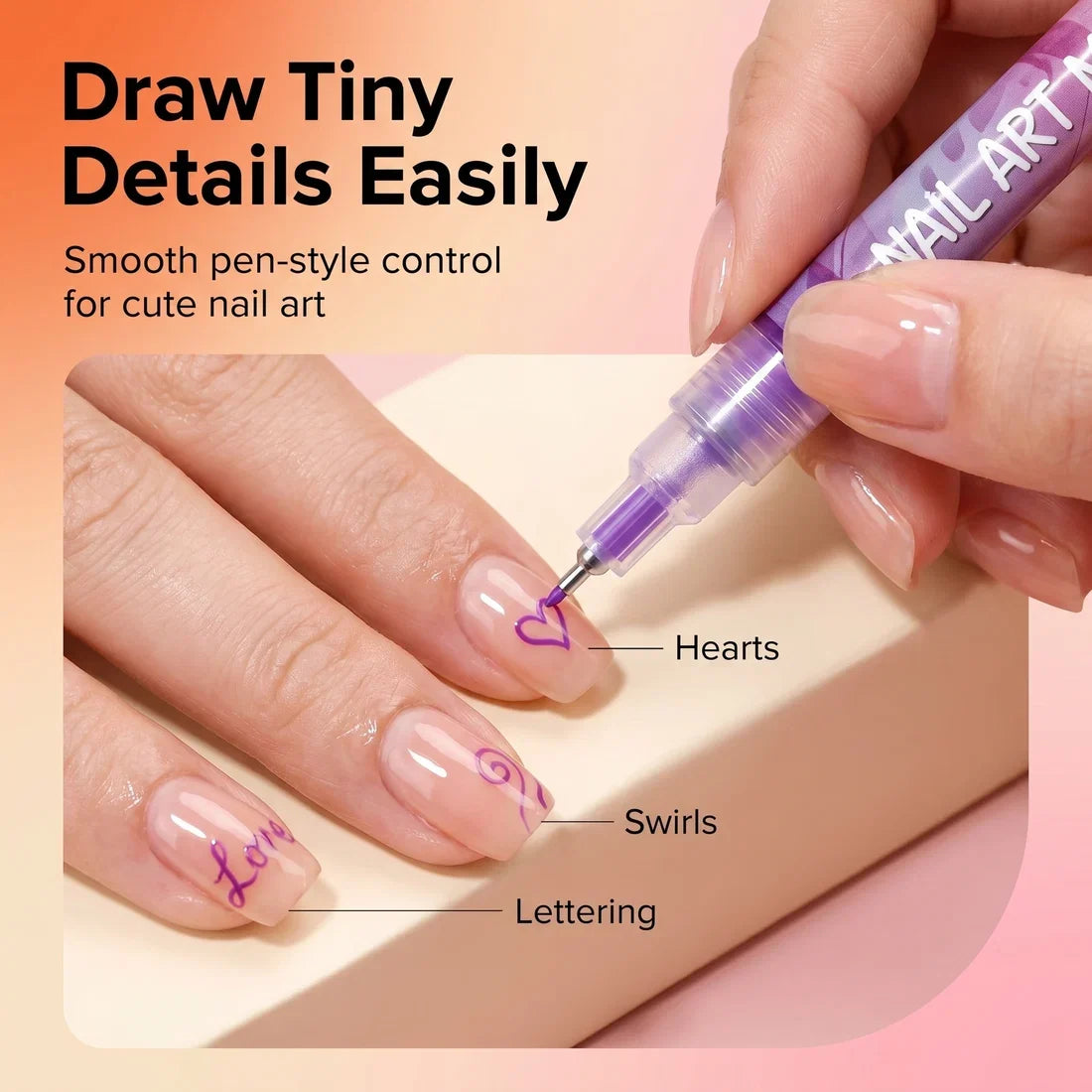 Doodlora™ Nail Creativity Kit – 12 Shades
