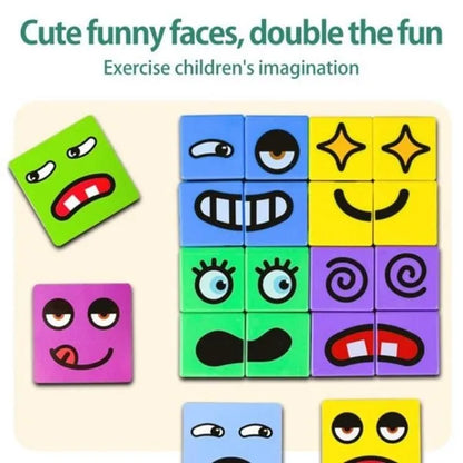 Fun Face Expression matching cube game for kids and adults- Best Seller