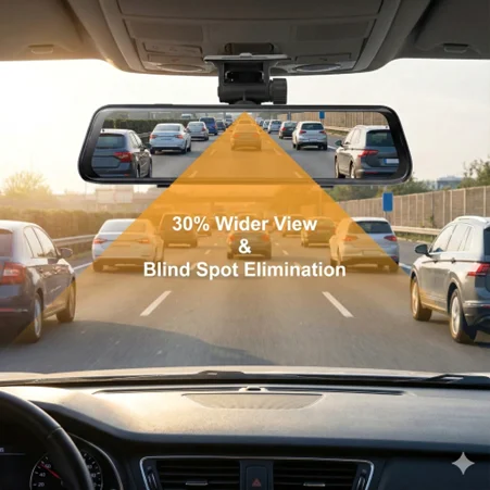 3D Car Rear View Mirror