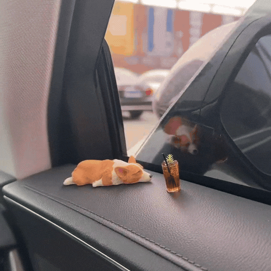 Corgi Charm Car Decor