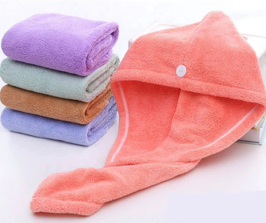 Microfiber Hair Wrap Towel
