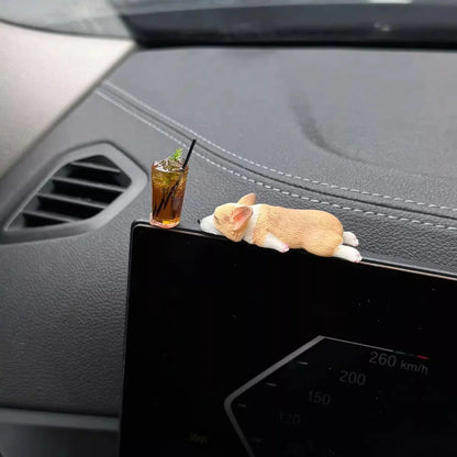 Corgi Charm Car Decor
