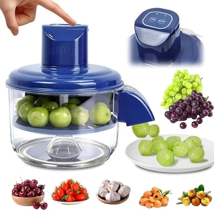 Electric Garlic & Cherry Tomato Peeler | Effortless Skin Removal Tool