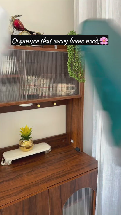 6 Cell Wall Mounted Storage Organizer- Multiuse
