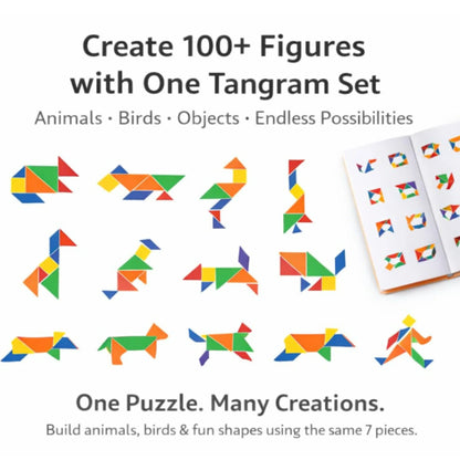 Tangram Brain Booster Puzzle for Kids -[Smart Parents Choice]